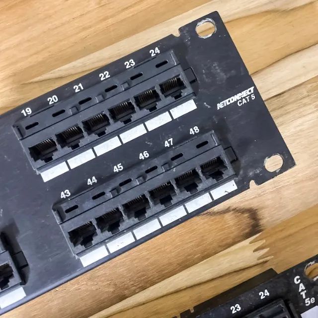 Patch Panel Vários Modelos Cat5 e Cat6 - Foto 5