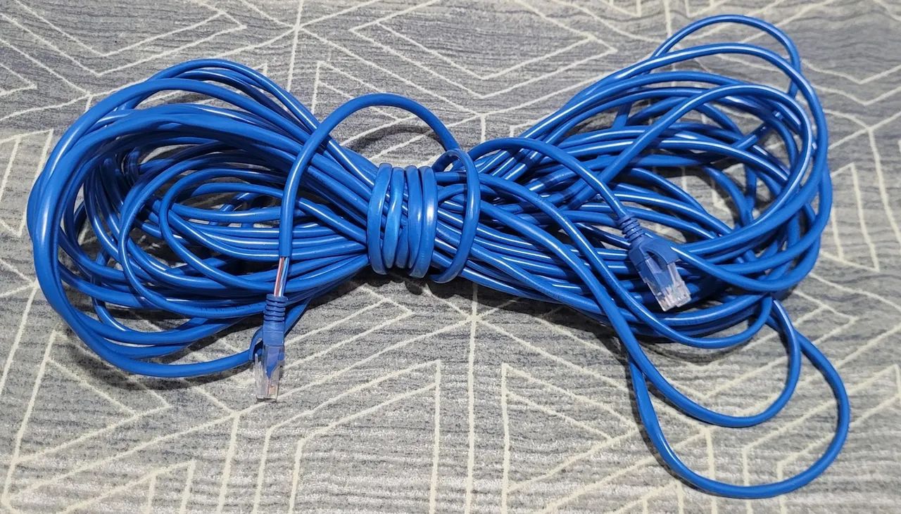 Cabo de Rede RJ45 Azul 14.9 Metros