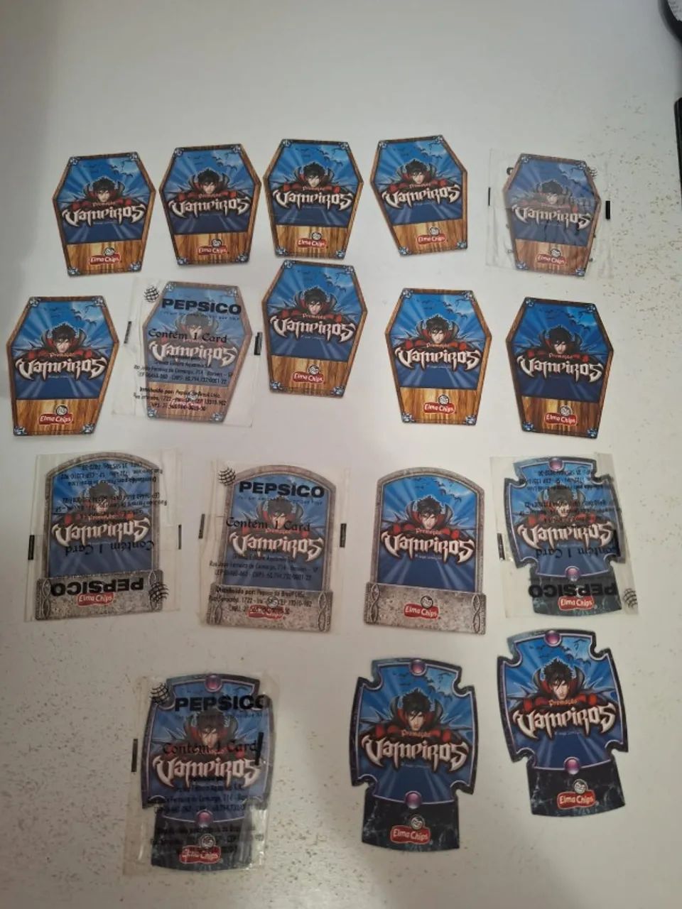 Coleção cards Vampiros Elma Chips (Faltando 7) - Foto 2