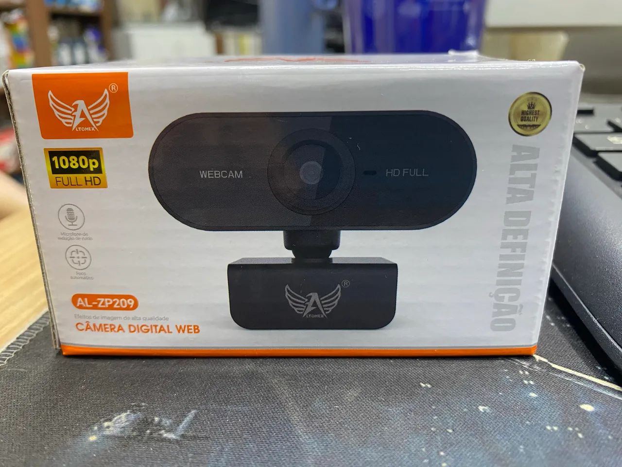 Webcam 1080p Full HD Nova 