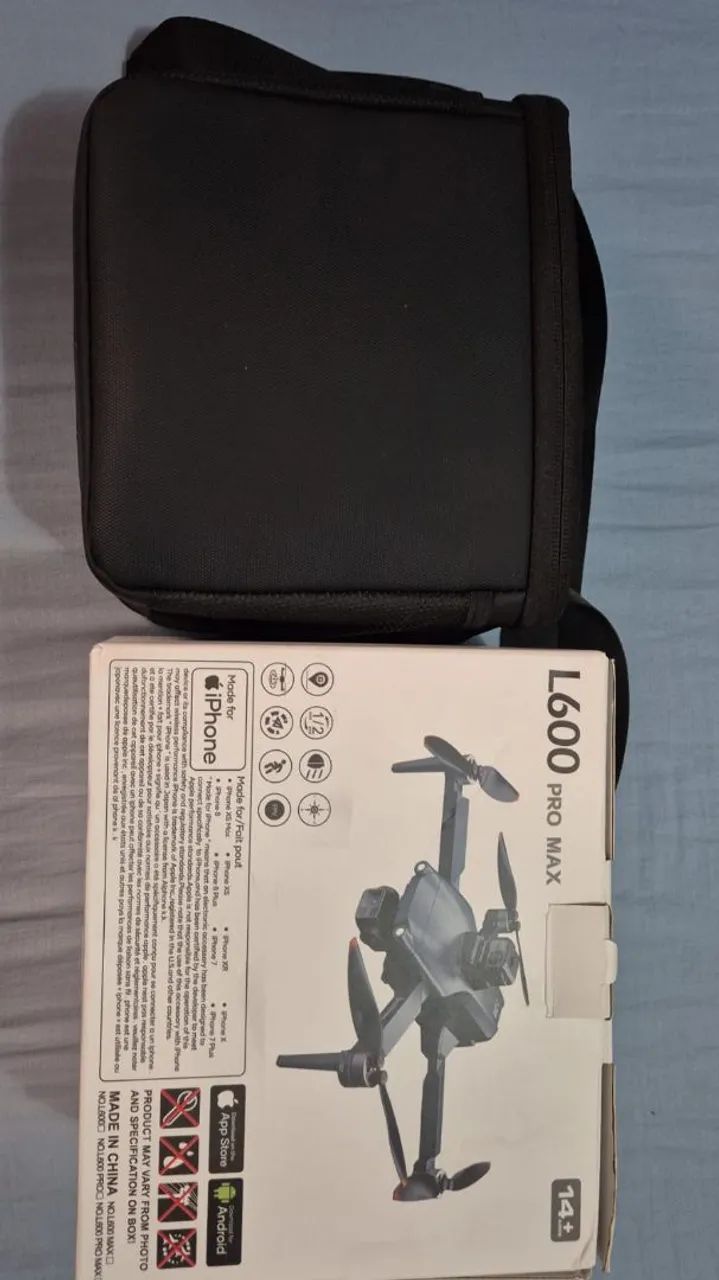 Drone l600 pro max com GPS e sensor de obstáculo  - Foto 5