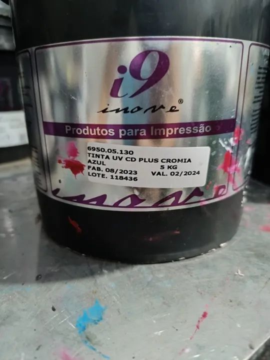 tinta uv silk screen