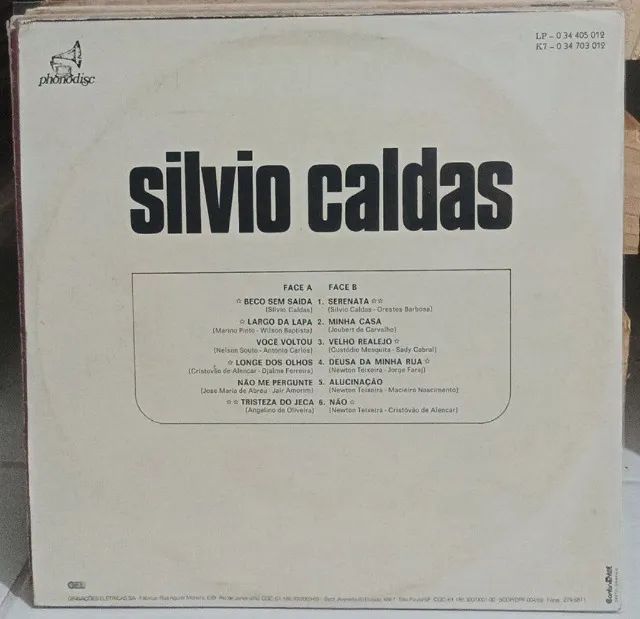 Silvio Caldas Lp vinil - Beco Sem Saída - Foto 3