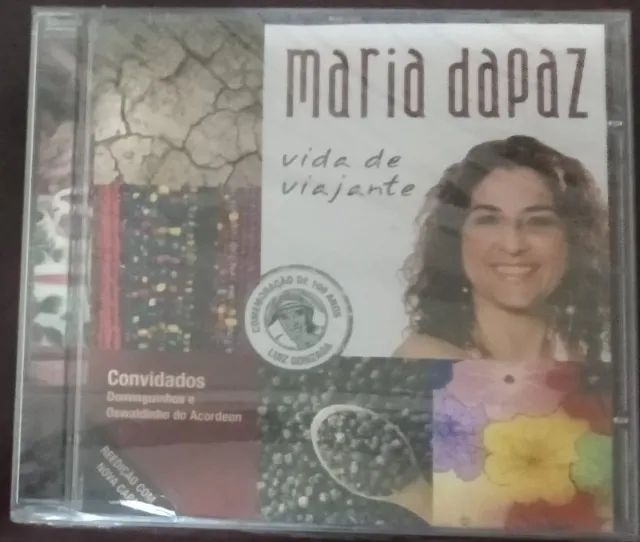 CD-Maria Dapaz-Vida de Viajante-Ano 2003 (CD Lacrado)