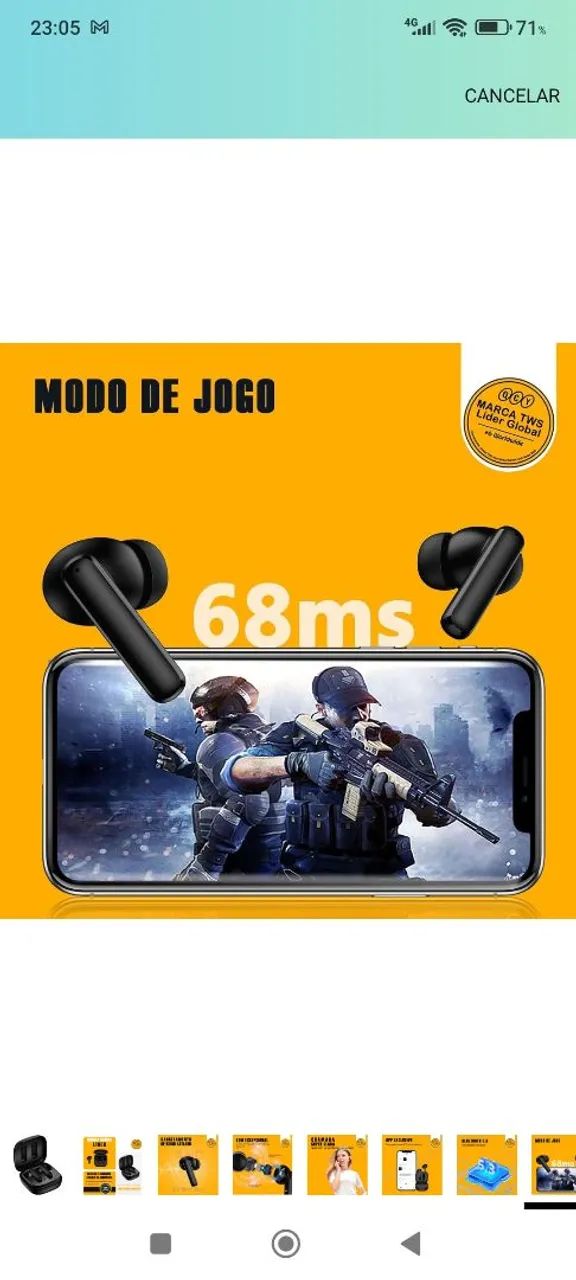 Fones de Ouvido Bluetooth Sem Fio - Foto 3