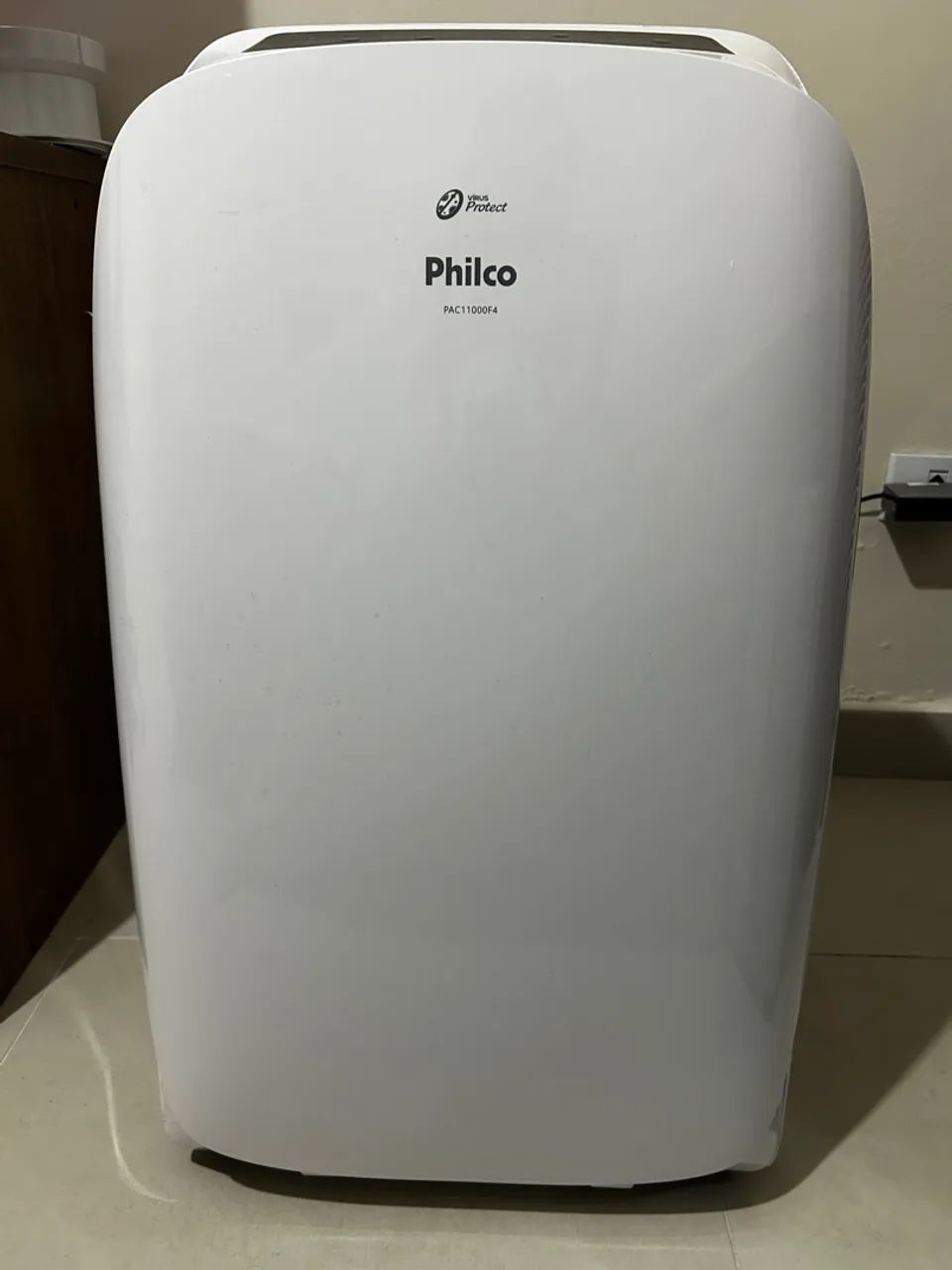 Ar-condicionado Portátil Pac11000f4 Vírus Protect 11000 Btus Philco 110V