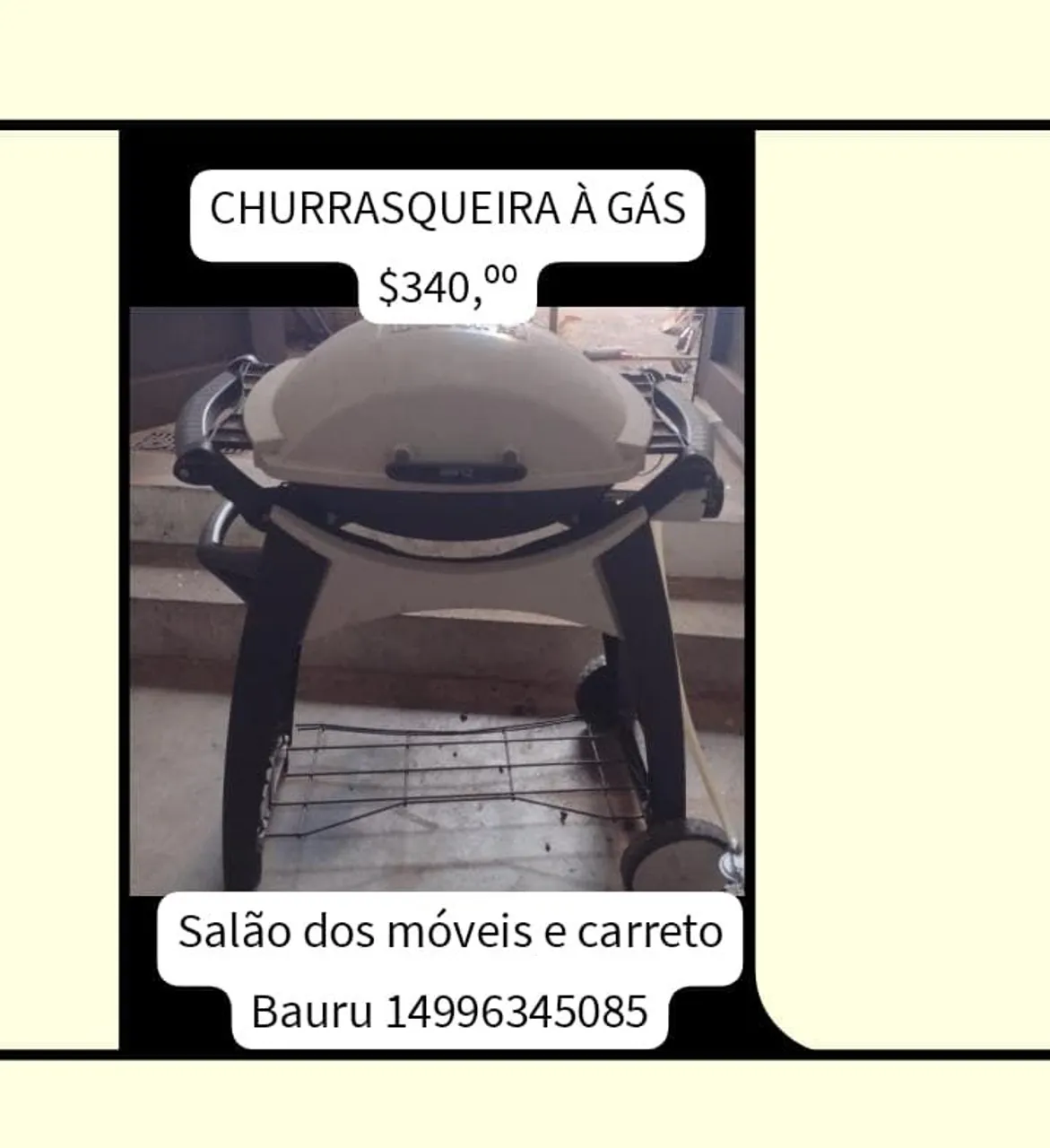 Churrasqueira a gás