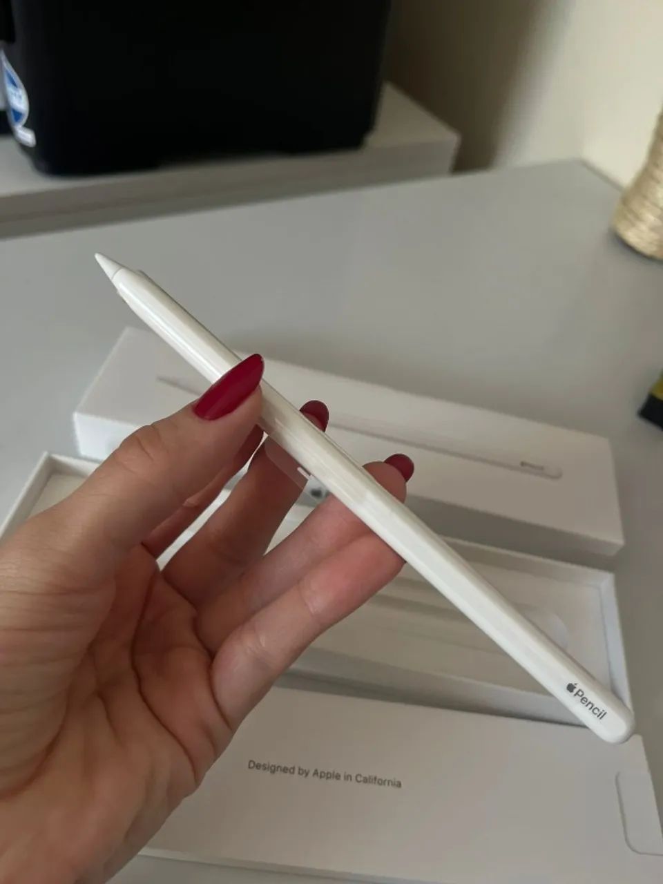 Apple Pencil Original - 2ª geração - Nunca usada - Foto 3