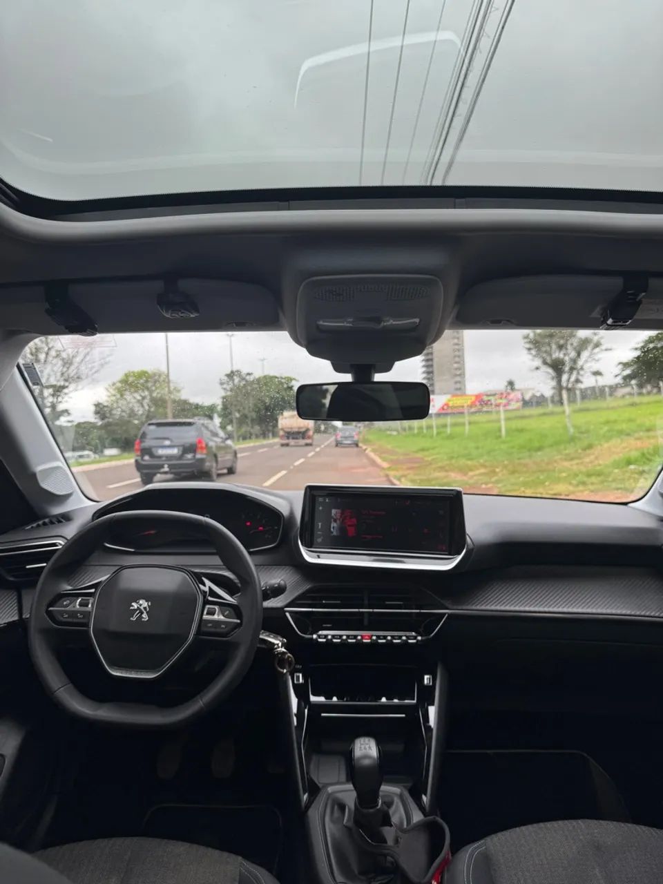 Peugeot 208 azul 2022/2023 somente a vista  - Foto 4
