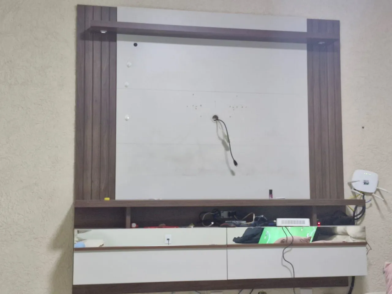 Painel para TV Completo com Rack e Gavetas - Design Moderno