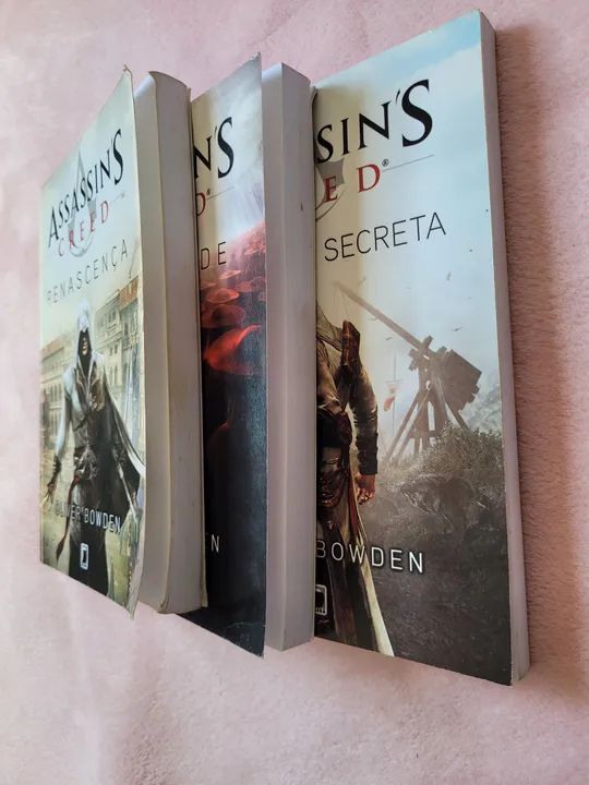 Livros Assassin's Creed  Renascença, Irmandade, A Cruzada Secreta - Foto 4
