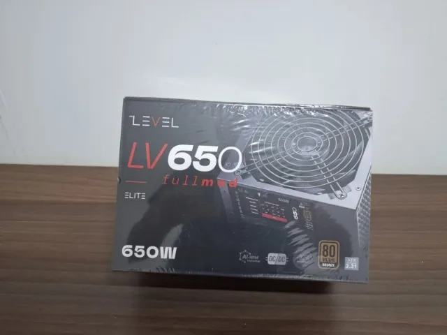 Fonte Hilevel 650W - NOVA, 80 Plus Bronze, Full Modular