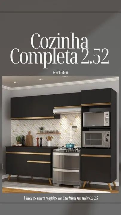 Promoção Cozinha Completa 2.52  - 25/02/25  
