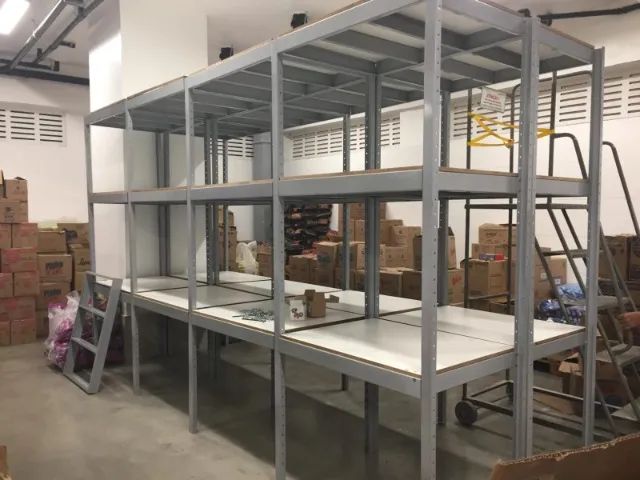 Estante Monta Carga/Porta Lataria Para Almoxarifado GOMO - Alta Resistência E Organização - Foto 3