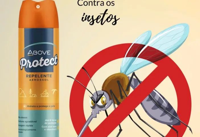 Kit com 06 Above Repelente protect spray Contra Dengue 150ml/120g - Foto 5