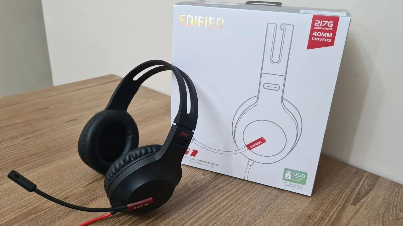 Fone Gamer Edifier Hecate G1 USB Novo - Foto 3