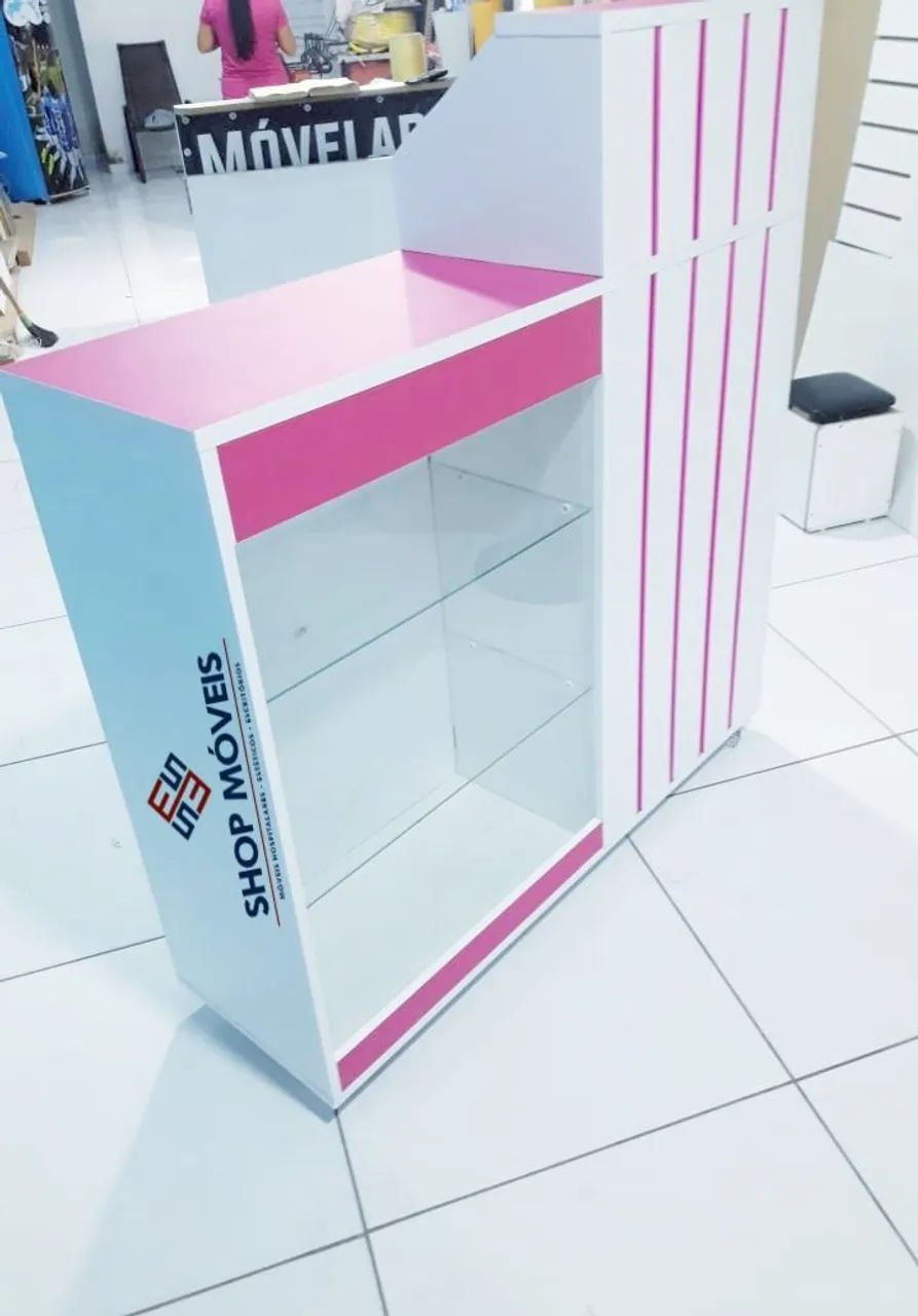 Balcão Caixa Vitrine, personalizado  - Foto 2