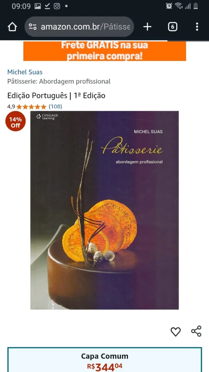 Livros de Gastronomia/Patisserie