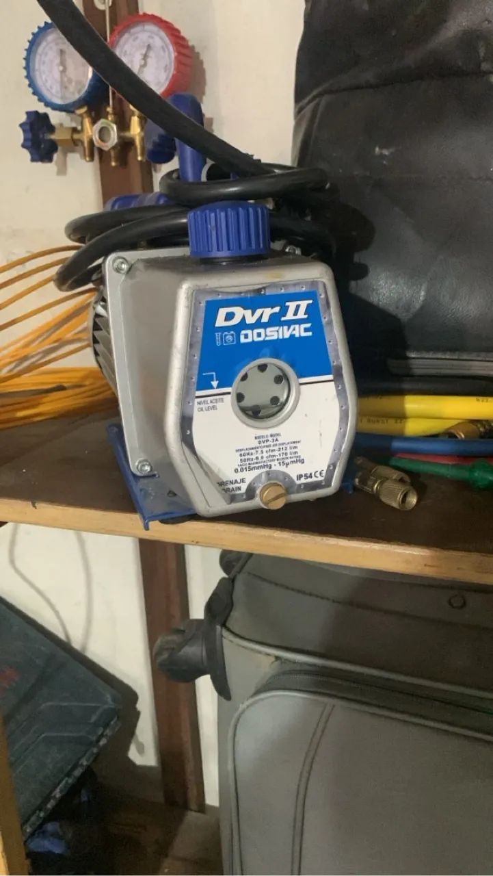 Manômetro Digital , bomba de Vácuo 7,5  e Vacuômetro digital Testo 552 para Refrigeração - Foto 2