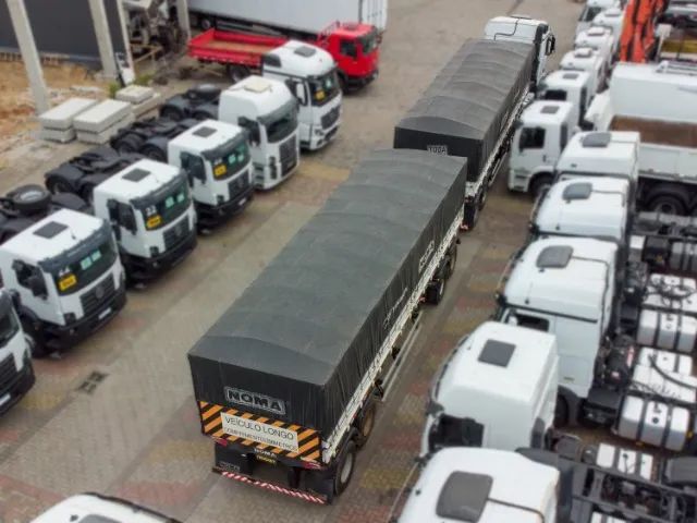 MERCEDES-BENZ ACTROS 2651 S 6X4 2022 CARRETA GRANELEIRA NOMA 9 EIXOS - Foto 6