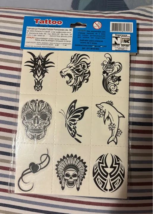 Tatuagens Temporárias - 18 Modelos Diversos! - Foto 2