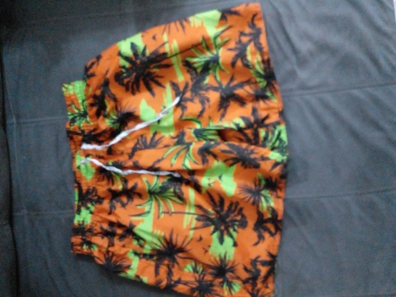 Short de banho masculino da moda  - Foto 2