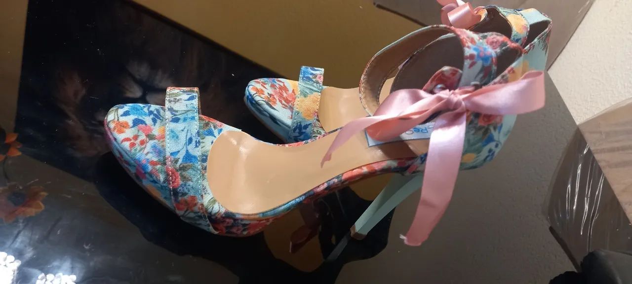 Sandálias Femininas Floridas - Foto 4