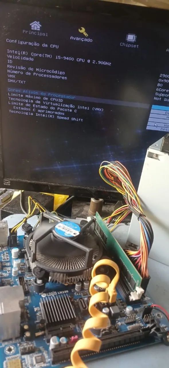 Placa mãe e processador Intel Core i5-9400 - Foto 2