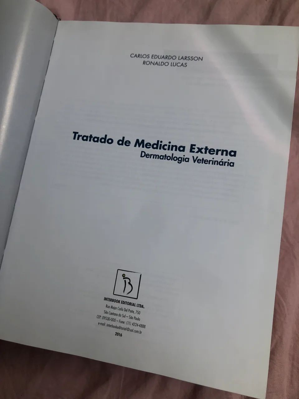 Livro Tratado de Medicina Externa Dermatologia Veterinária  - Foto 3
