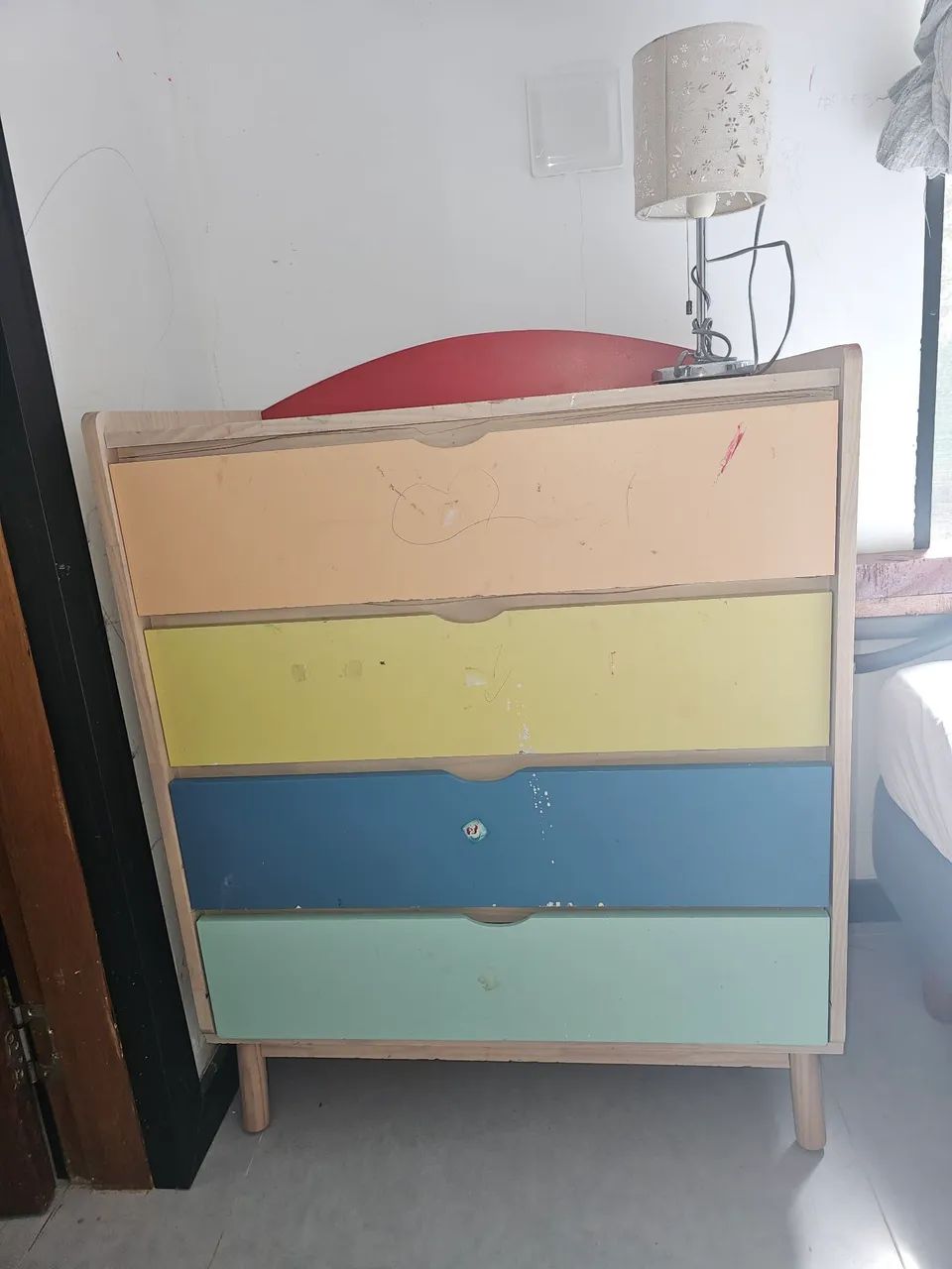 Cômoda arco íris infantil - Foto 3