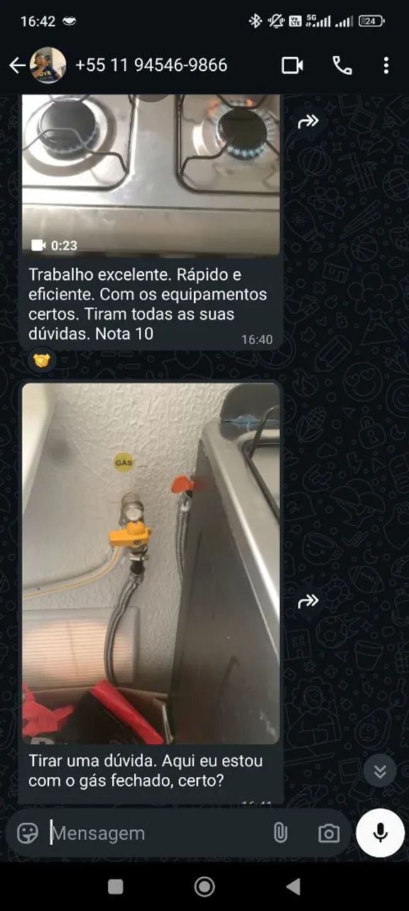 AQUECEDOR E FOGÃO A GAS  - Foto 5