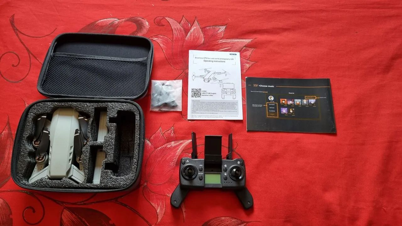 Drone l900 pro SE com gps e 3 baterias seminovo - Foto 4