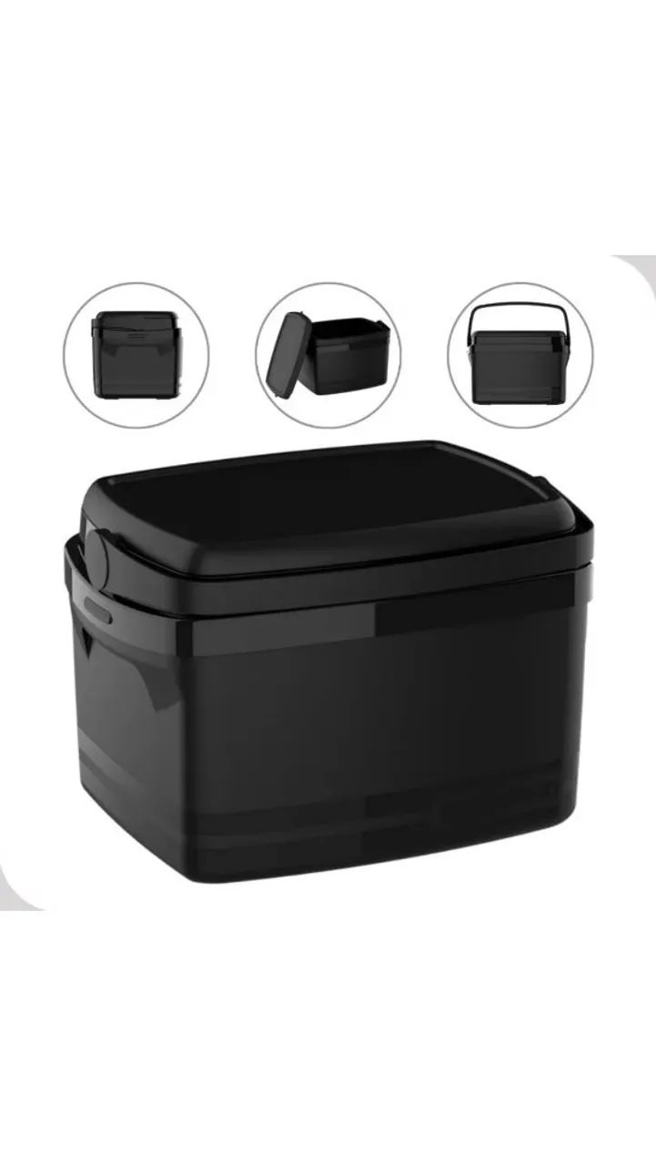 Cooler Térmico Portátil Compacto Preto 5 litros 