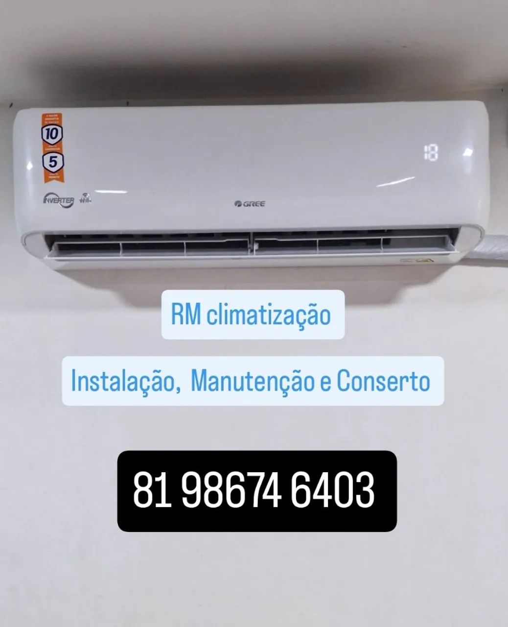 Instalação, Manutenção e Conserto de Ar condicionado TÉCNICO CREDENCIADO  - Foto 2