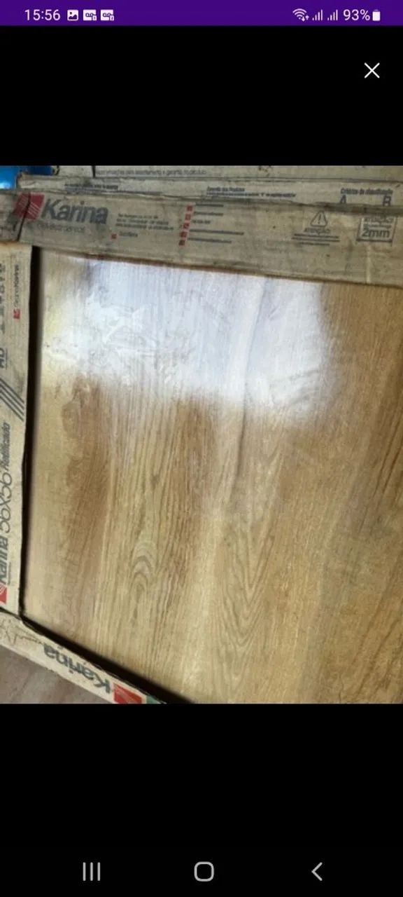 Piso Retificado Karina 56x56cm - Novo - Foto 2