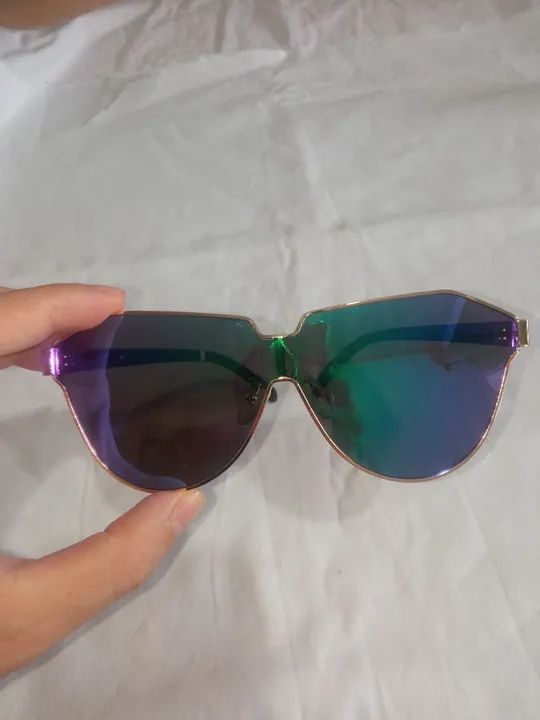 Óculos de Sol Fearless Original Com Lente Espelho  - Foto 2