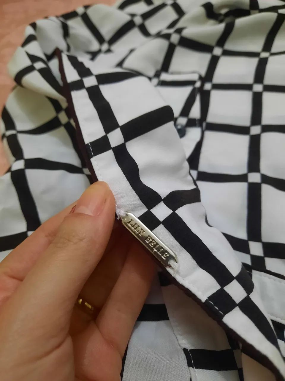 Camisa estampada xadrez - Foto 3