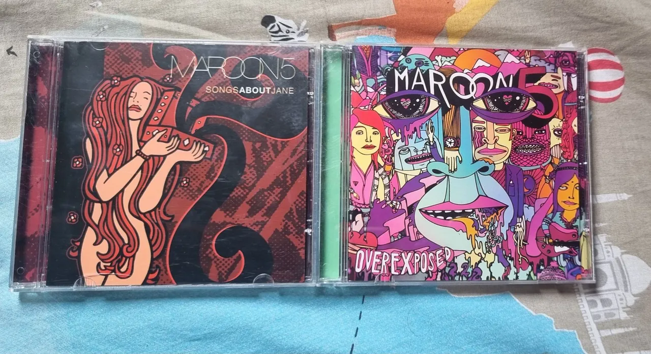 CDs Maroon 5 - Songs About Jane e Overexposed