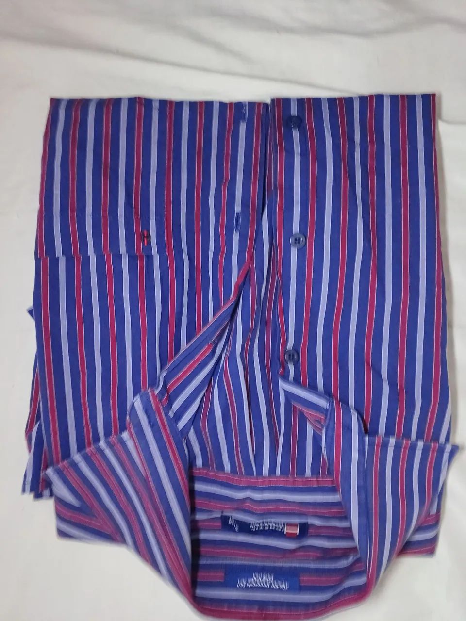 Camisa Listrada Masculina - Elegância e Estilo - Foto 2