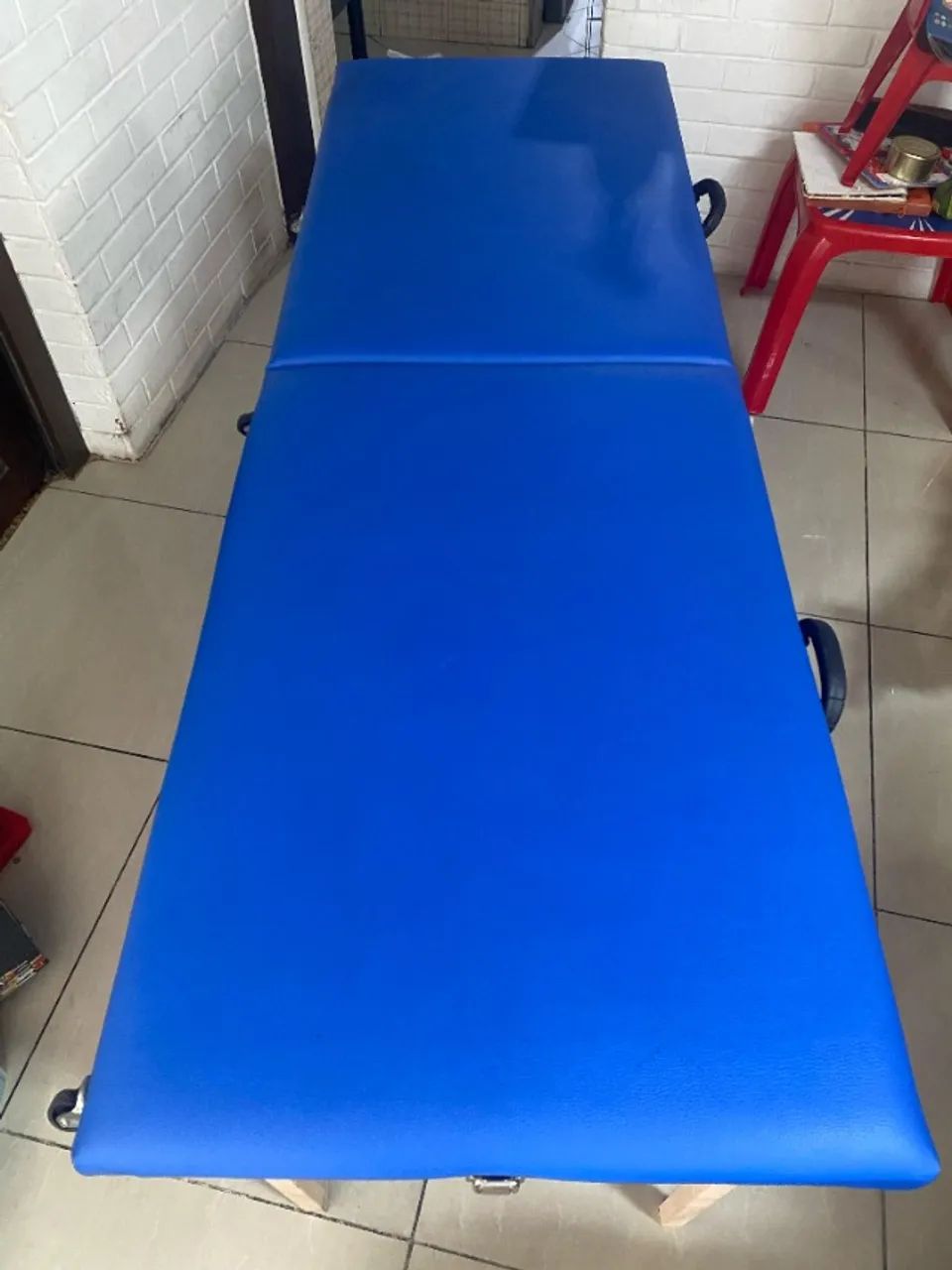 Maca Portátil Madeira 200kg Azul