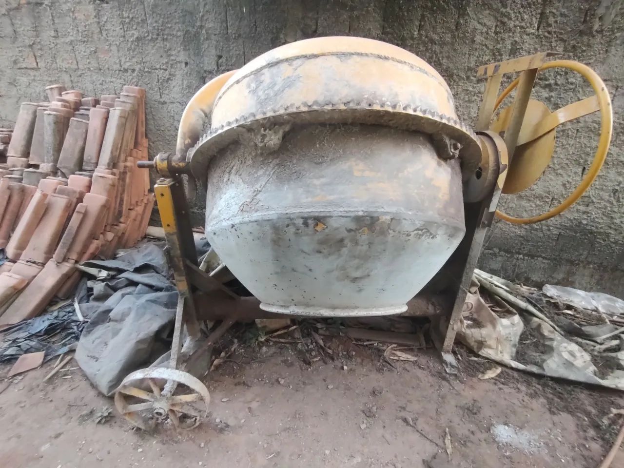 Concrete Mixer for Civil Construction without Motor