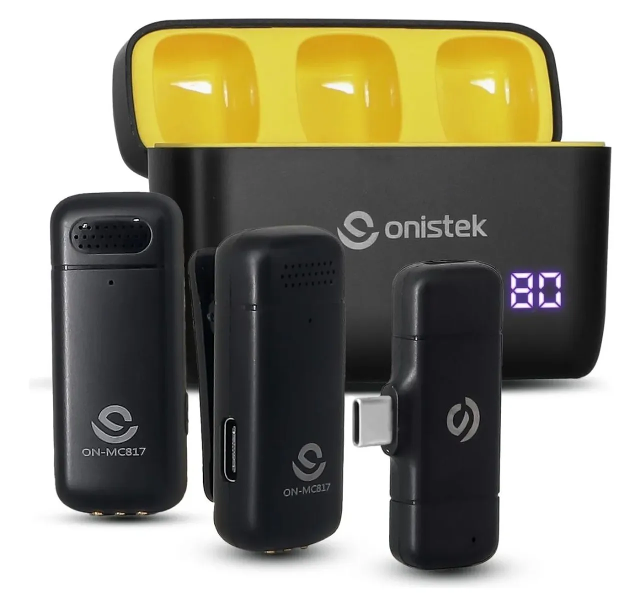 [USADO] Microfone Lapela Celular Sem Fio Bateria Profissional Usb Cor Preto