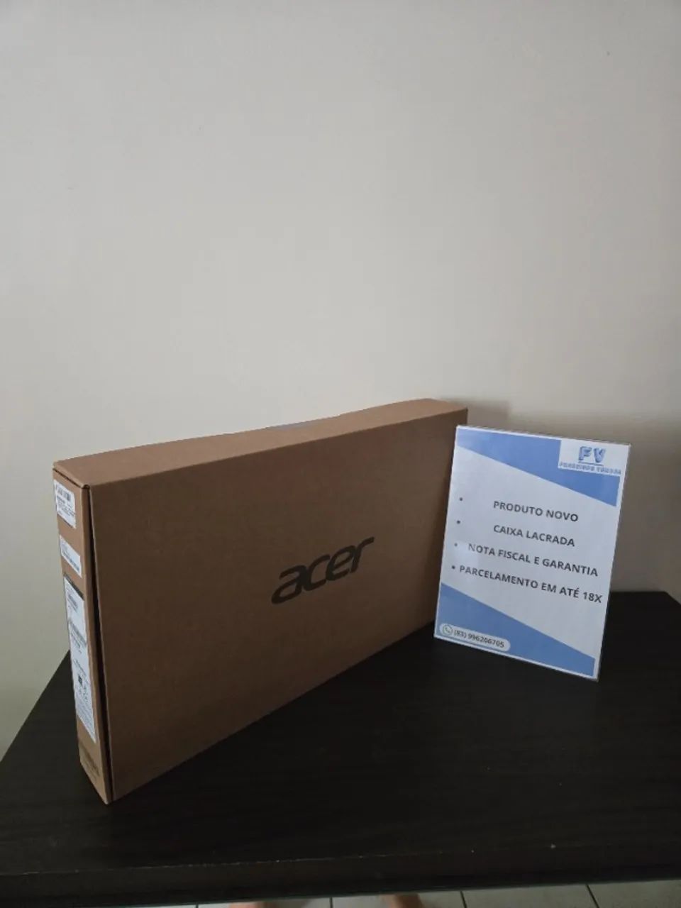 Notebook Acer Aspire Go 15 - Core 15 13420H / 256gb + 8gb Ram - Novo (Caixa lacrada)