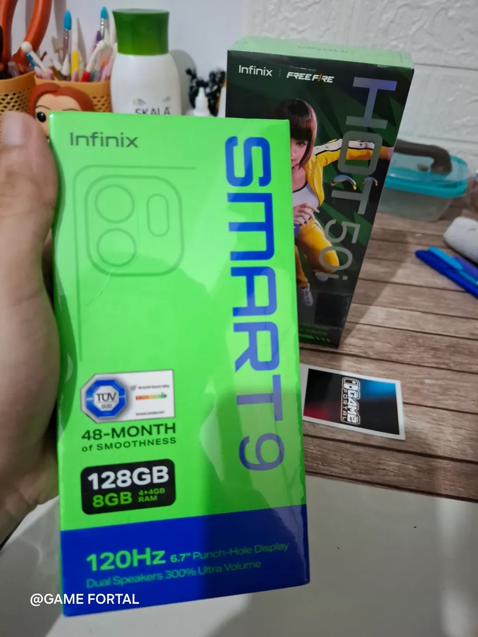 INFINIX SMART 9 LACRADO NOVO LEIA
