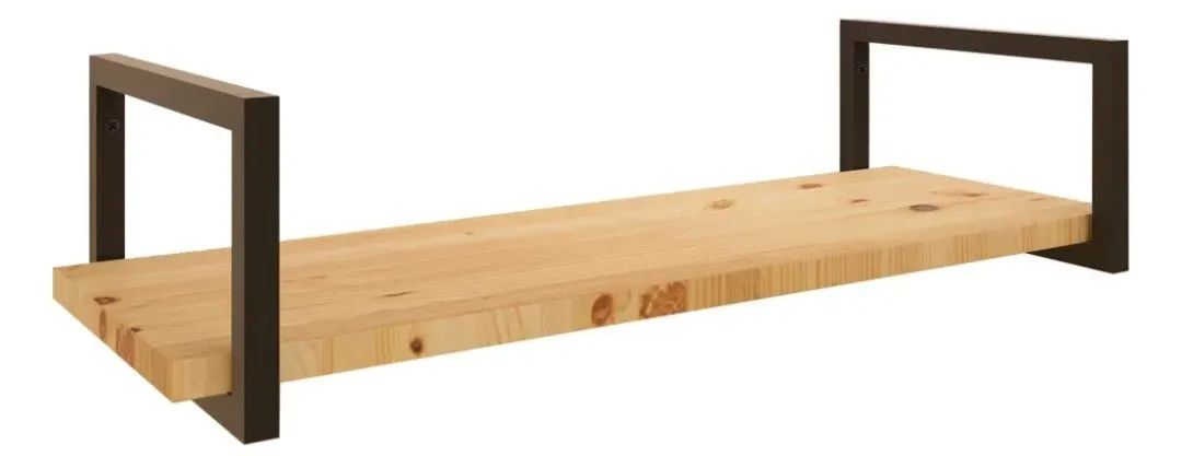 Suportes em Metal Resistente- Kit 4 Peças para prateleiras - Foto 4