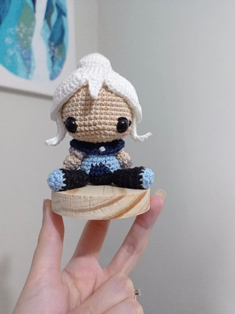 Jett Valorant Amigurumi Crochê 