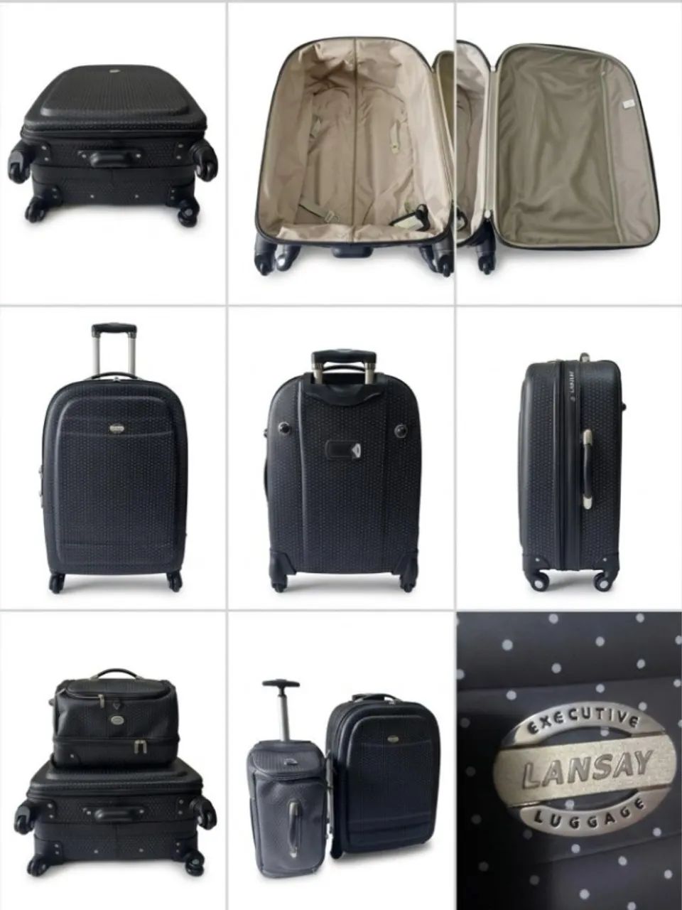 CONJUNTO COM 2 MALAS LANSAY EXECUTIVE LUGGAGE