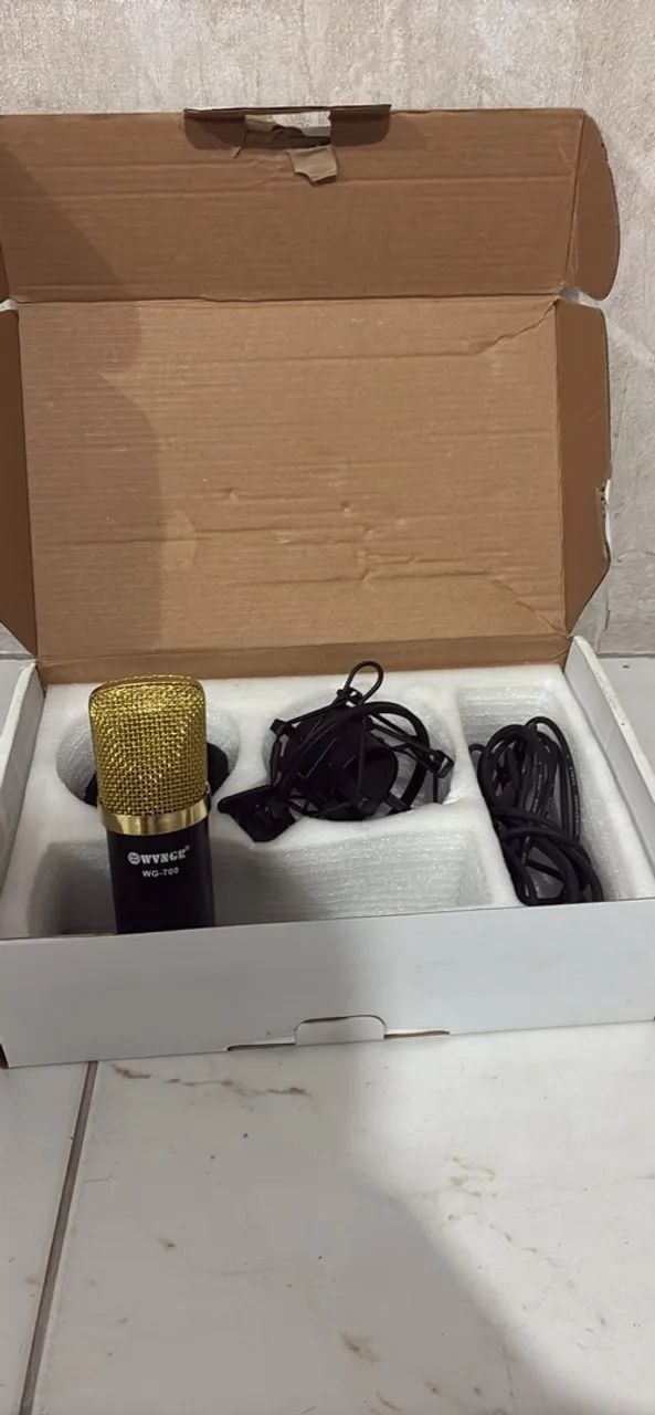microfone condensador