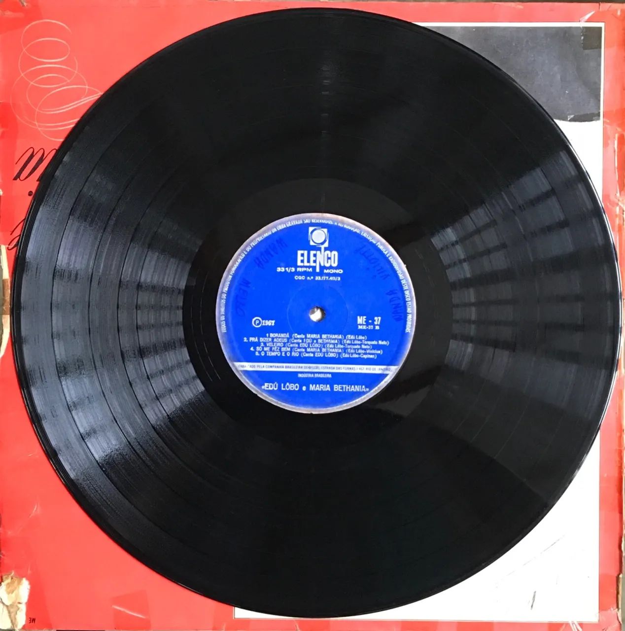Lp Edu e Bethânia - 1967 - Foto 4