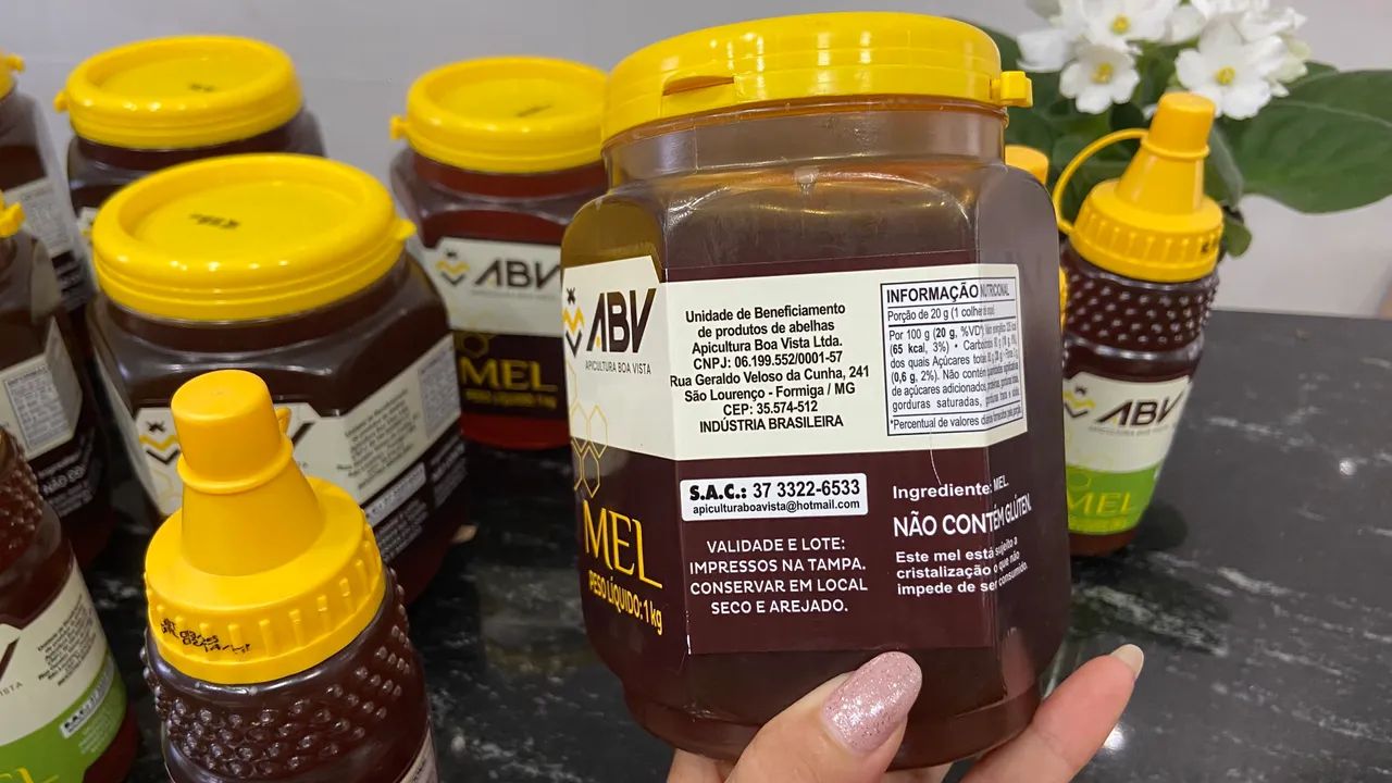 Mel ABV puro 1kg  - Foto 4